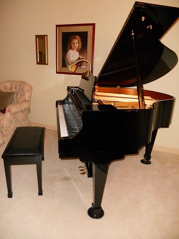 baby grand piano brand WURLETZER 2022 BLACK color image 1