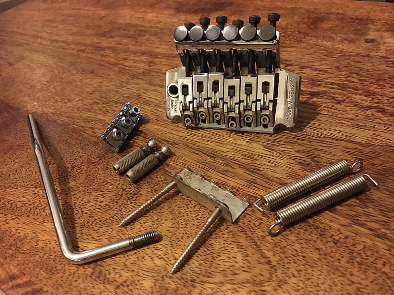 Immagine Washburn 600-S Floyd Rose tremolo Bridge (Made in Japan by Takeuchi) -from a Dime D333 Blackjack - 1