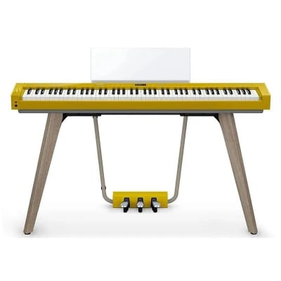 Casio Privia 88 Weighted Key Digital Stage Piano Harmonious Mustard