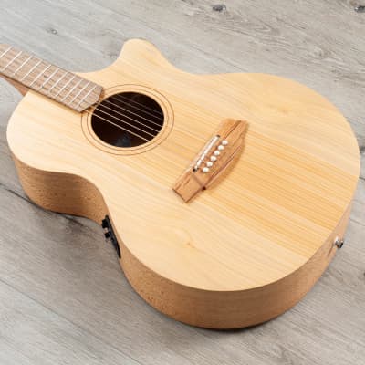 Cole Clark AN1EC-BSO AN Grand Auditorium 1 Acoustic-Electric Guitar, Bunya Top, Silky Oak Sides image 1