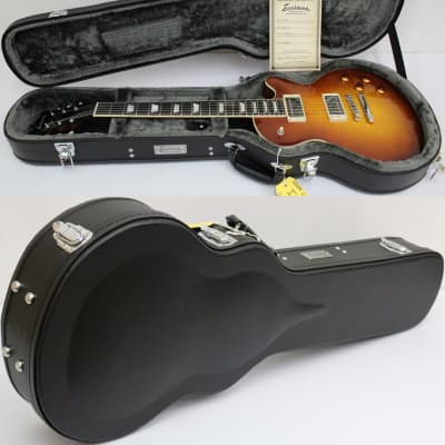 Eastman SB59-GB Solidbody Electric Guitar, Goldburst image 12