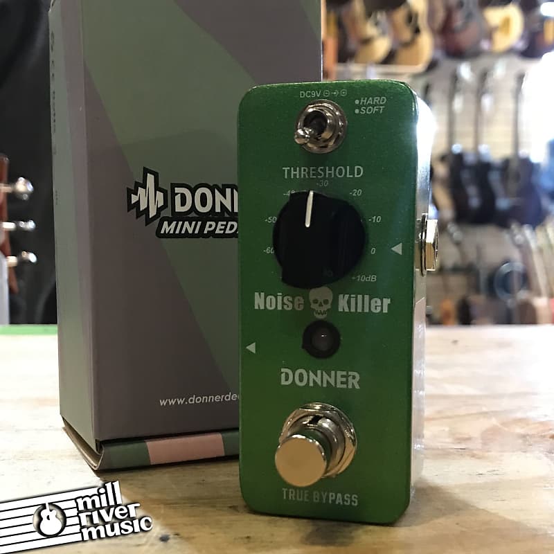 Donner Noise Killer Noise Gate / Suppressor Mini Guitar Pedal w/Box Used