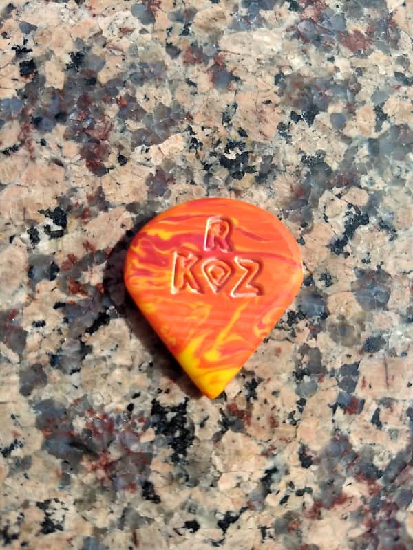 RKoz Picks Fyre Pick 2022 Red/Yellow image 1