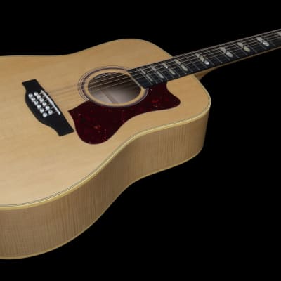 Norman B50 12 String Acoustic Electric Guitar Natural HG Element with  Case MADE In CANADA image 4