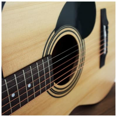 Cort Standard Series AF510 Acoustic Guitar, Open Pore, image 3