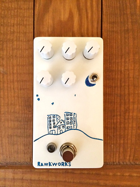 Rawkworks ギターエフェクター ホワイト Rawkworks ギターエフェクター ホワイト Rawkworks Light Overdrive V2
