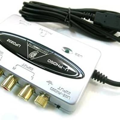 Behringer UFO202 USB Interfase de audio preamplificador Phono