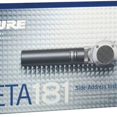 Shure BETA 181/BI Ultra-Compact Small-Diaphragm Side-Address Versatile Condenser Microphone image 5