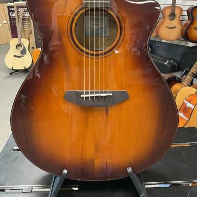 Breedlove PSCO42CEMYMY Pursuit Exotic S Concerto CE Acoustic Guitar - Tiger's Eye image 2