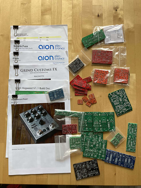 Lot of DIY Guitar Pedal PCBs! Clones & Originals! Reverb