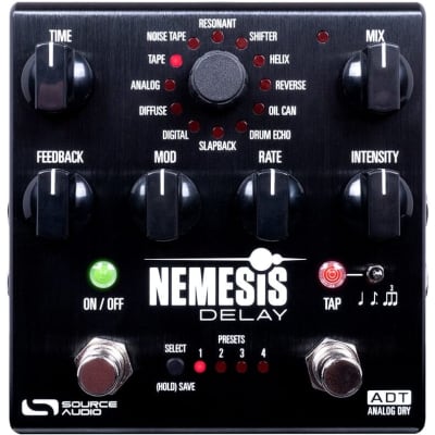 Source Audio Nemesis Delay ADT Stereo Multi-Delay Pedal for sale