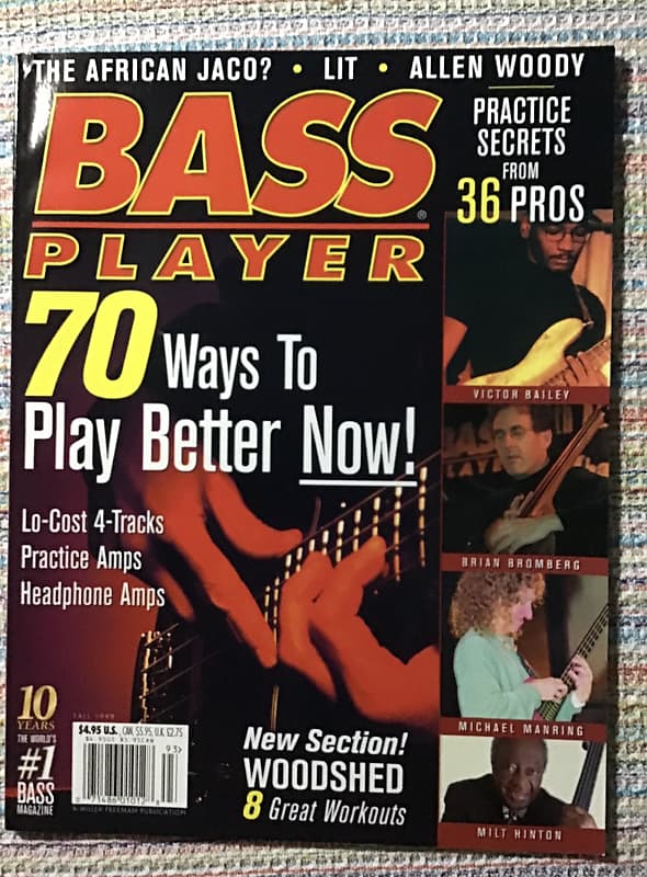 Bass Player Magazine Back Issue Fall 1999: 70 Ways To Play 