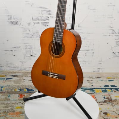 New Yamaha CGS102A 1/2 Size Classical Acoustic Guitar Natural image 4