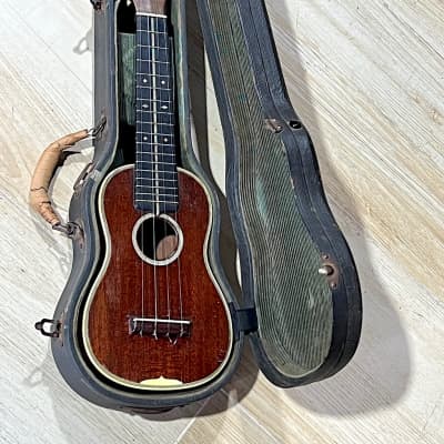Martin Style 3 Uke "D" Style by Ditson  1920 - rarest of rare special ordered by the Ditson Music Shop to match the 1st Dreadnaughts image 14