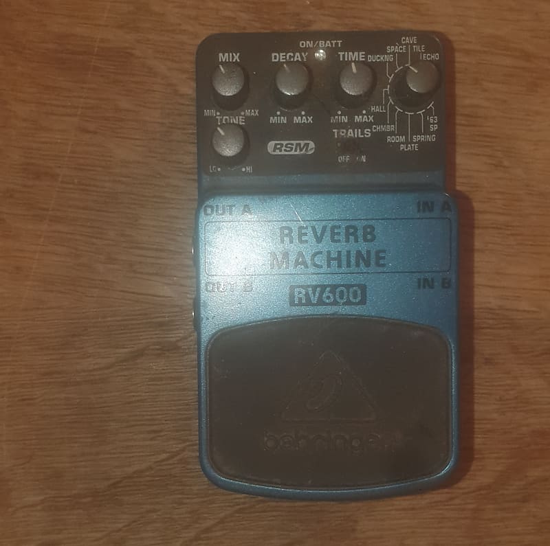 Behringer RV600 Reverb Machine Pedal | Reverb UK