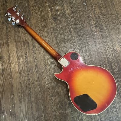 Fresher Les Paul Type MIJ Electric Guitar 1970s Japan - cherry Sunburst image 5