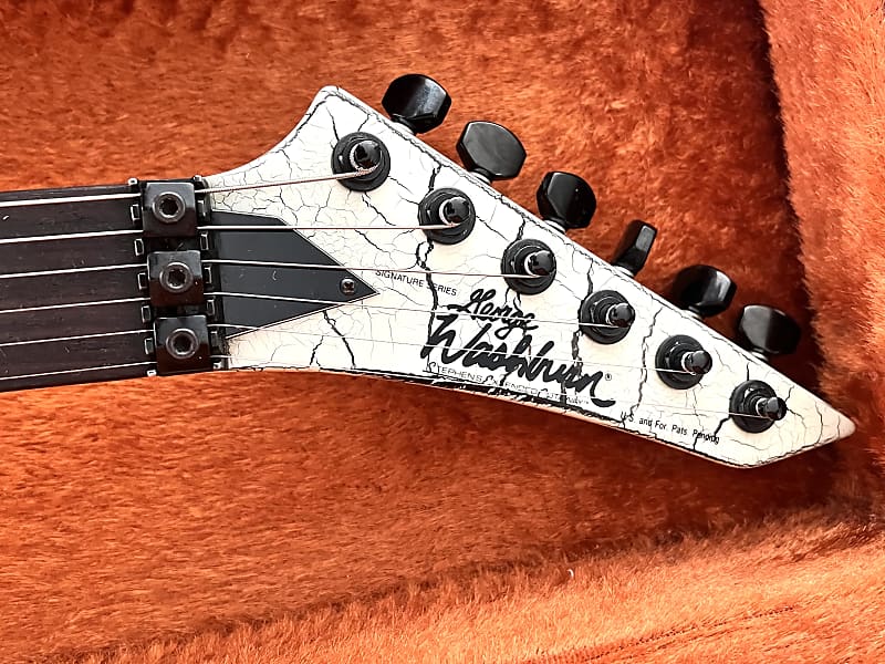 ギター Washburn USA EC-29 Washburn EC29 Red Crackle 1987 – Chicago Music Exchange
