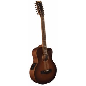 Morgan Monroe MMV-12CEB Mini 12-String Acoustic-Electric Guitar Antique Sunburst