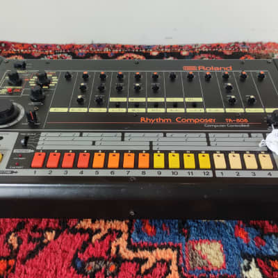 Roland TR-808 Rhythm Composer 1982 - Black (Serviced / Kenton MIDI / Warranty)