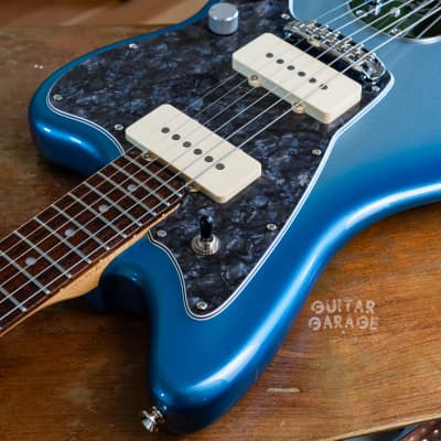 2019 Fender USA American Professional Jazzmaster Limited Edition Skyburst Blue Metallic with American Deluxe neck and AVRI65 pickups image 14