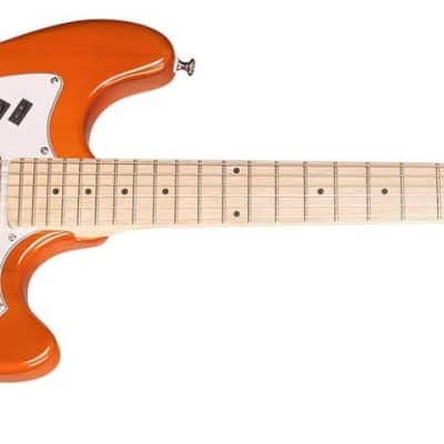 Guild Surfliner Solidbody Electric Guitar - Sunset Orange image 2