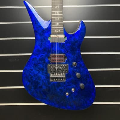 Schecter 1309 Avenger FR S Apocalypse Guitar, Floyd Rose, Sustainiac, Blue Reign for sale