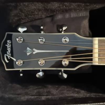 Fender Paramount PS-220E Parlor Acoustic-Electric Guitar Natural 2023 image 8