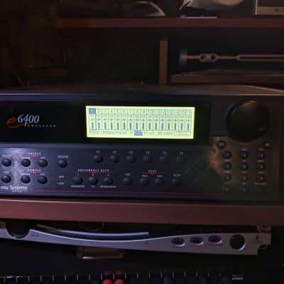 E-MU Systems E6400 Emulator Rackmount 64-Voice Sampler Workstation 1996 - Black