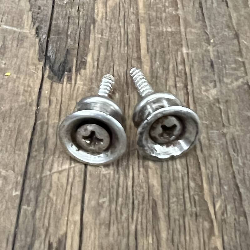 Fender Strap Buttons & Screws 1960s 1970s Stratocaster Reverb