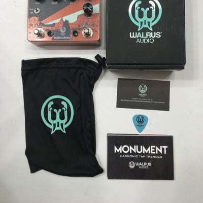 Walrus Audio Monument Original V1 Harmonic Tap Tremolo Guitar Effect Pedal + Box for sale