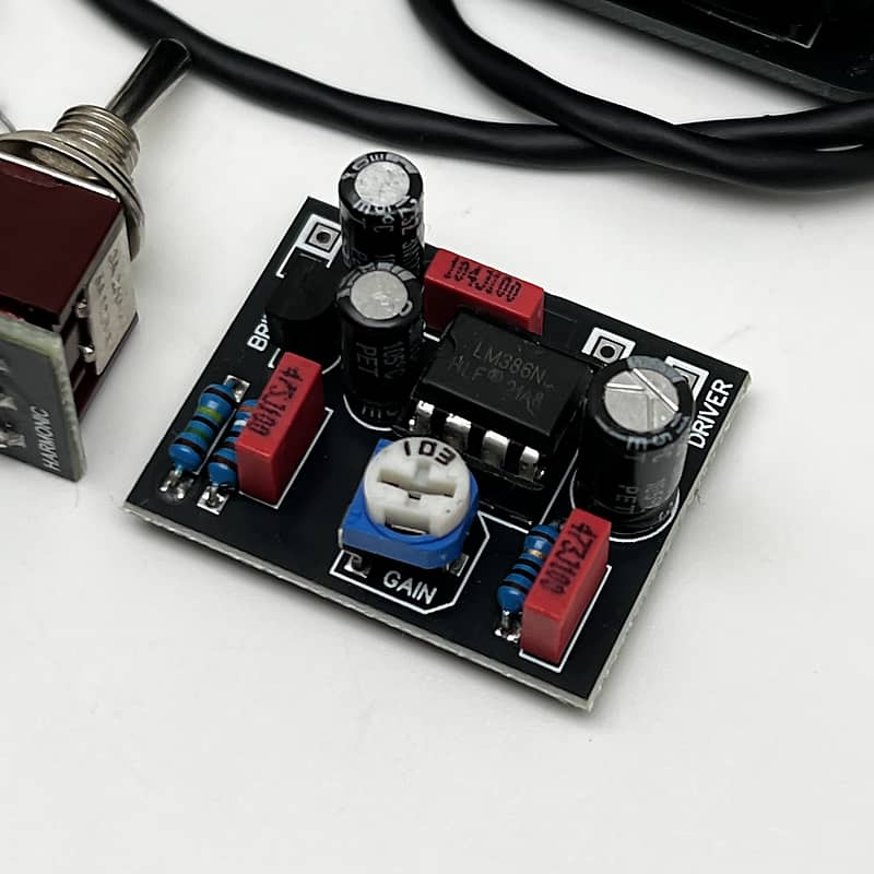 Electric Guitar Sustainer Kit Single Coil 2 Mode Natural Electric Guitar Sustainer Kit Single Coil 2 Mode Natural