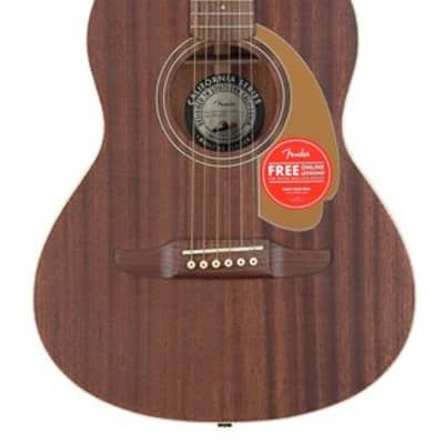 Fender Sonoran Mini Acoustic Guitar All Mahogany with Bag image 2
