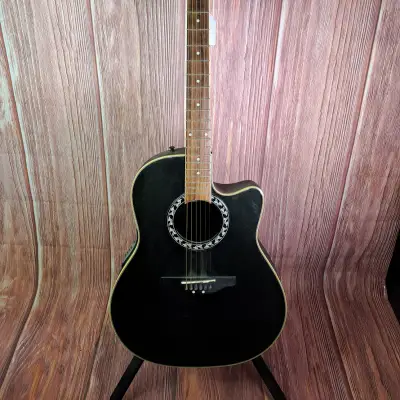 Applause By Ovation AE 28 mid to late 2000 Black | Reverb