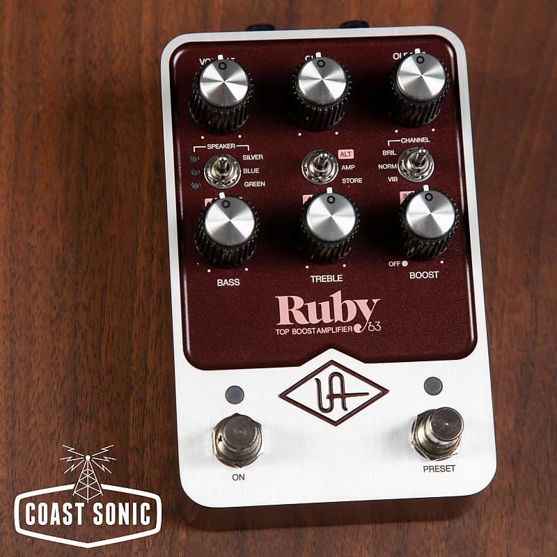 Universal Audio Ruby '63 Top Boost Amplifier | Reverb