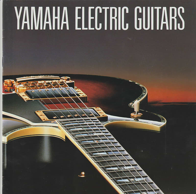 Yamaha Electric guitars catalog Reverb