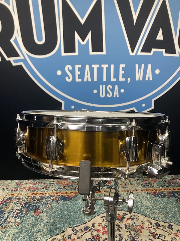 Premier Carmine Appice's 4x14 Piccolo Snare Drum (#7) 1990s - Brass