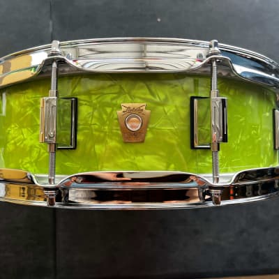 Ludwig 4x14” Classic Maple Custom Snare Drum Citrus Mod | Reverb