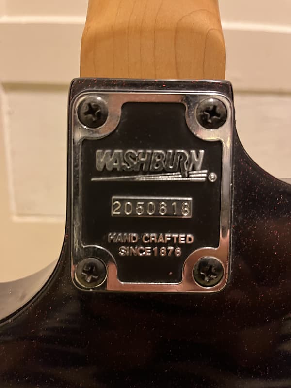 Washburn MG-44 Mercury Series, Early 90’s - Black Cherry Metallic