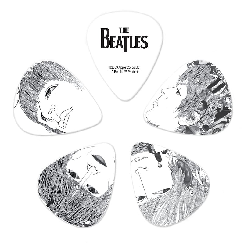 Planet Waves Beatles Guitar Picks, Revolver, 10 pack, Medium image 1