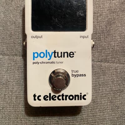 TC Electronic Polytune Poly Chromatic Tuner True Bypass Guitar/Bass Effect Pedal image 2