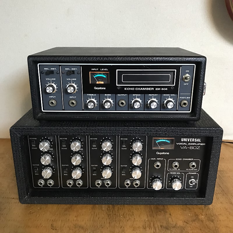 Guyatone　EM-606　ECHO　CHAMBER Guyatone Echo Chamber EM-606 Tape Delay - YouTube