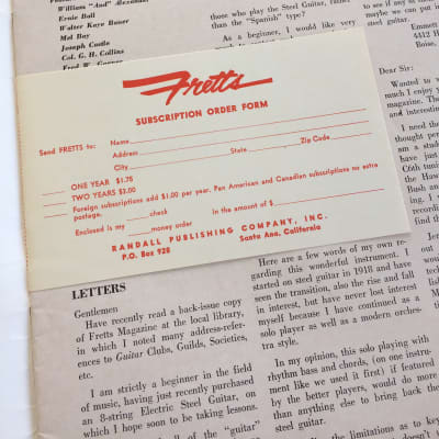 Fretts Vol. 2 1965 Featuring Fender Ads image 6