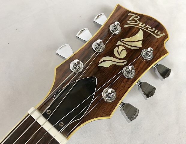 Burny LS-80 BSB Electric Guitar 1992-93 Brown Burst with