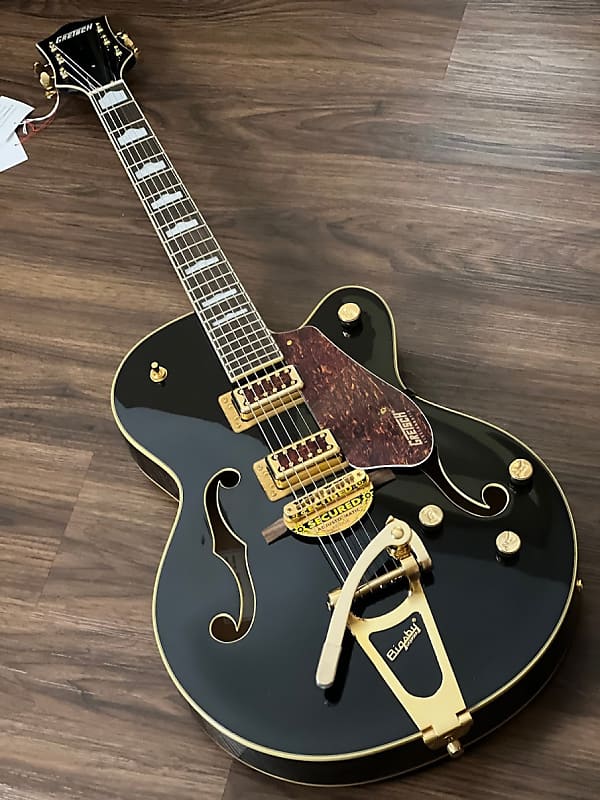 Gretsch G5420TG Limited Edition Electromatic '50s Hollow Body with Gold  Hardware in Black