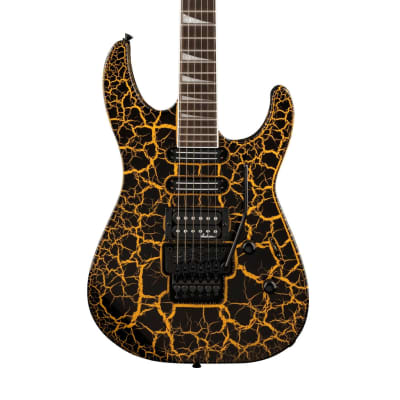 Jackson X Soloist SL3X DX Electric Guitar, Yellow Crackle image 3