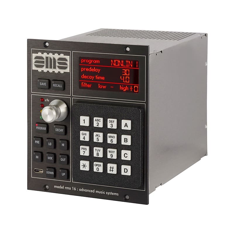 AMS Neve Model RMX16 500 Series Digital Reverb Module image 1