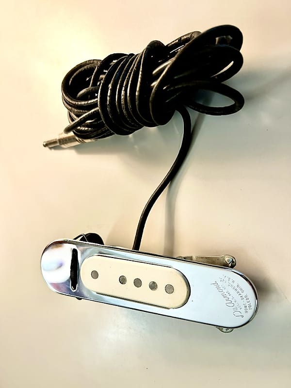 DeArmond Acoustic guitar soundhole pickup 1960's - Chrome | Reverb