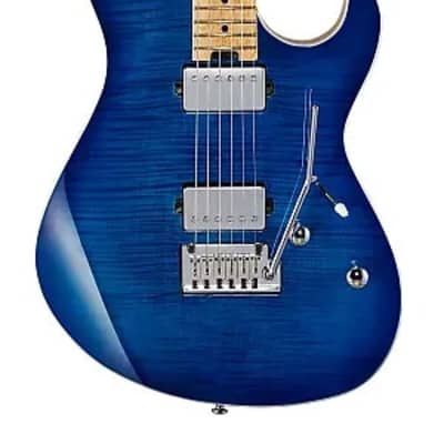 Cort G290 FAT G Series Flamed Maple Top on Swamp Ash Body Birdseye Neck 6-String Electric Guitar image 1