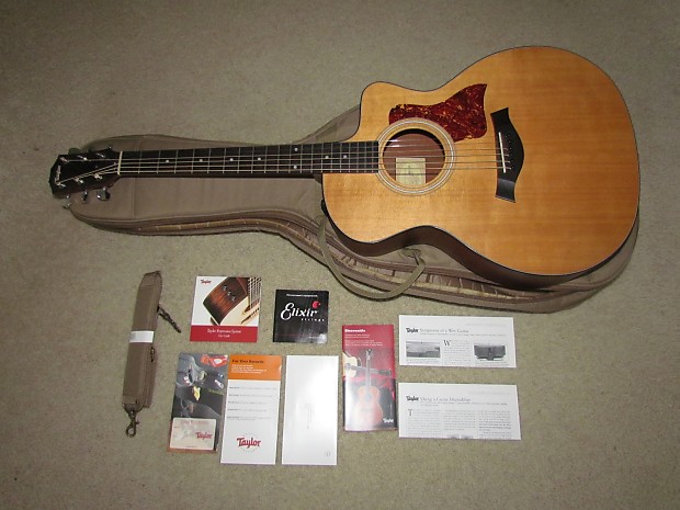 Taylor 114-CE 2008 With Case And All Papers | Reverb