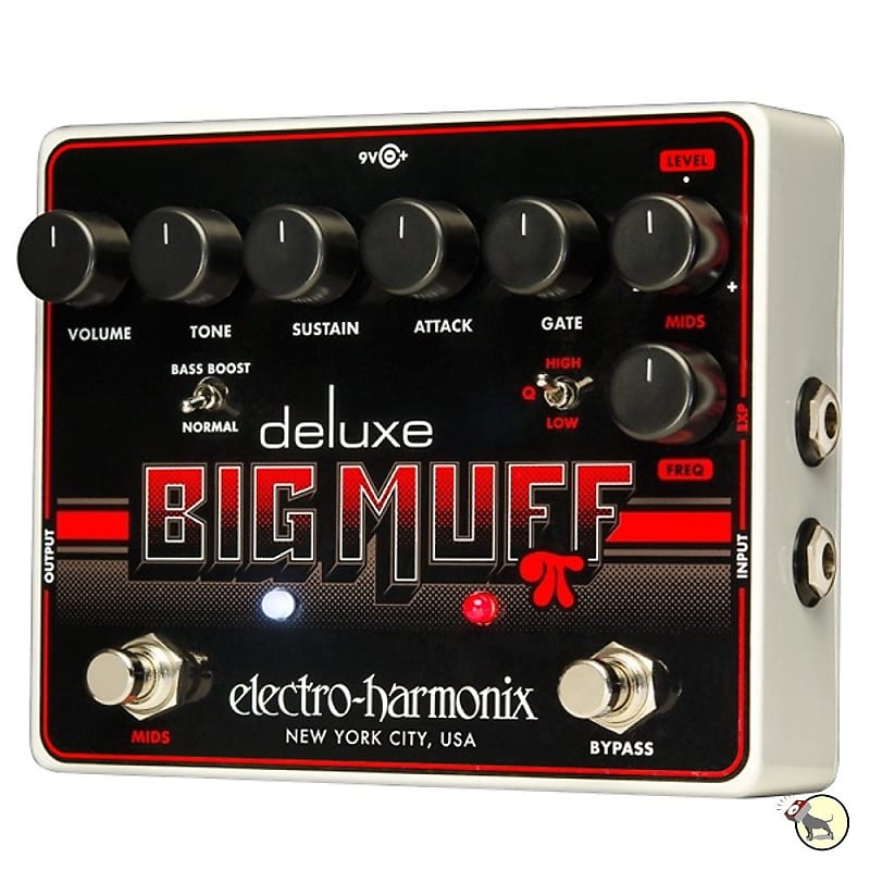 Electro-Harmonix Deluxe Big Muff Pi Fuzz Distortion Guitar Effects Pedal EHX image 1